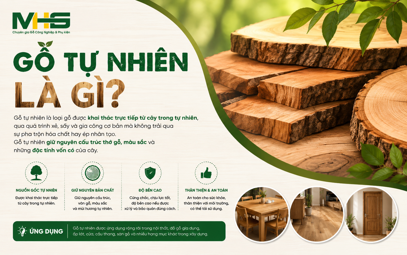 Gỗ Tự Nhiên Là Gì?