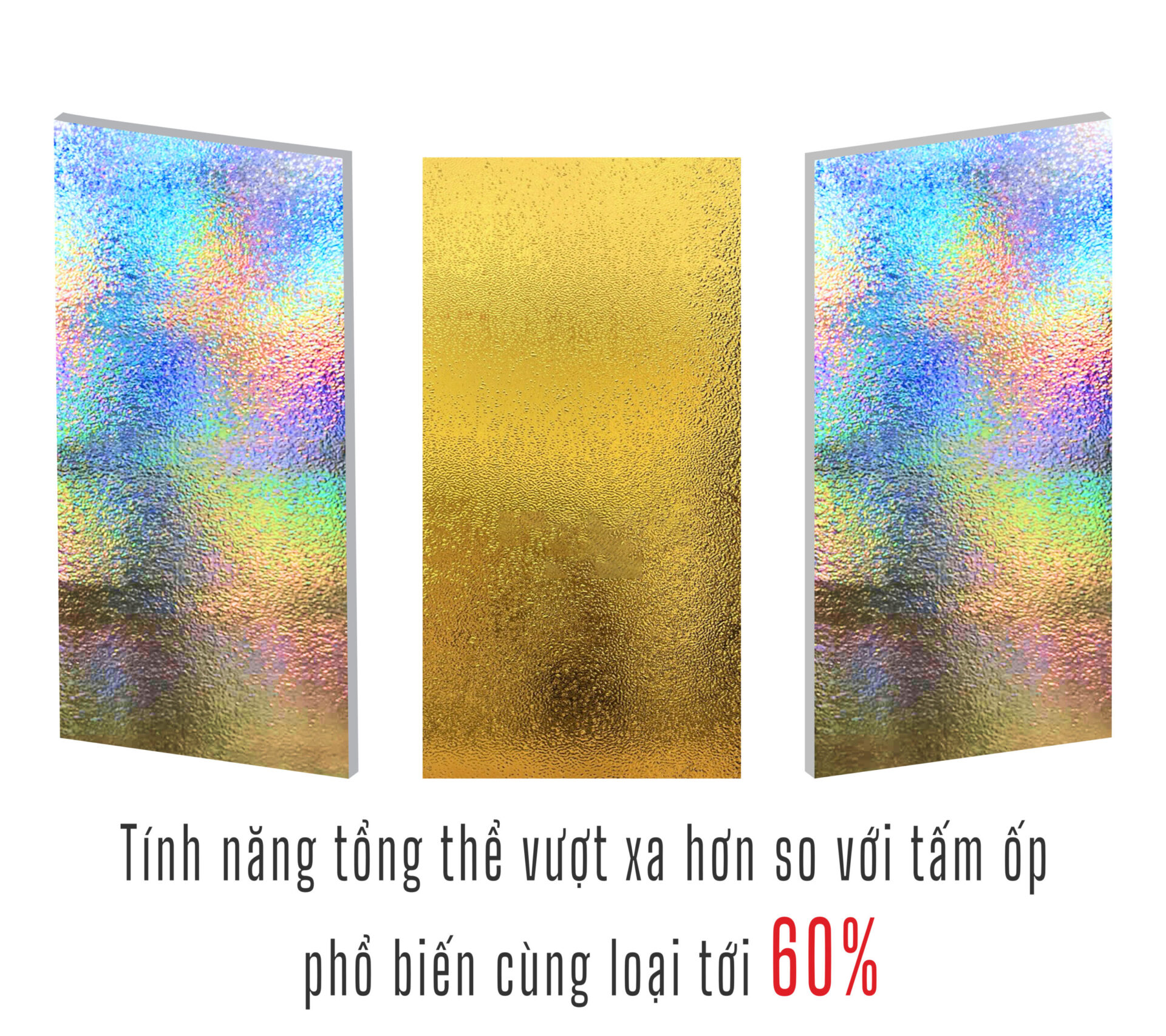 Tấm Ốp Than Tre Vân Sóng Nước HU 216 Vàng
